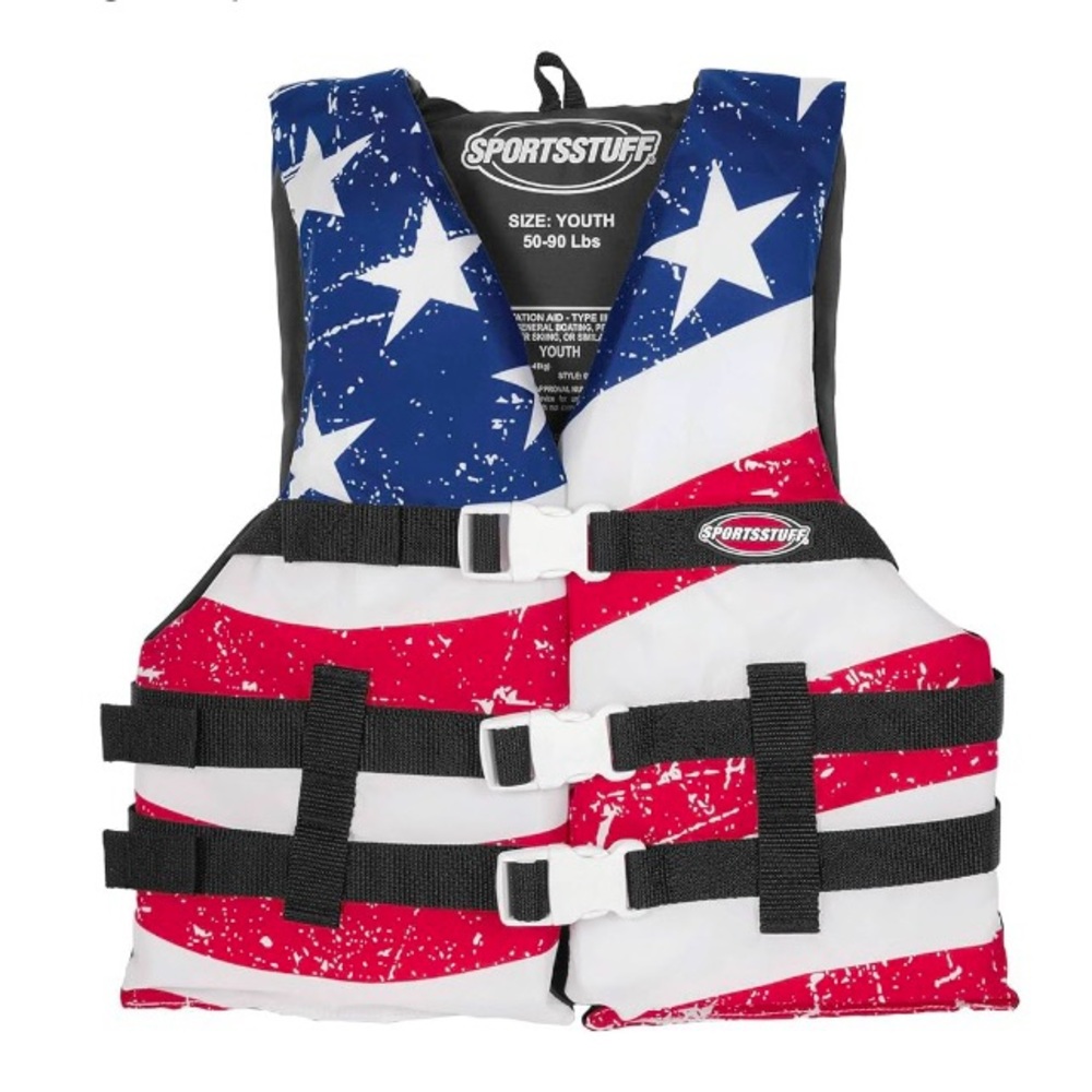 Child Type III Life Jacket US Coast Guard Approved Weight 50-90 pounds